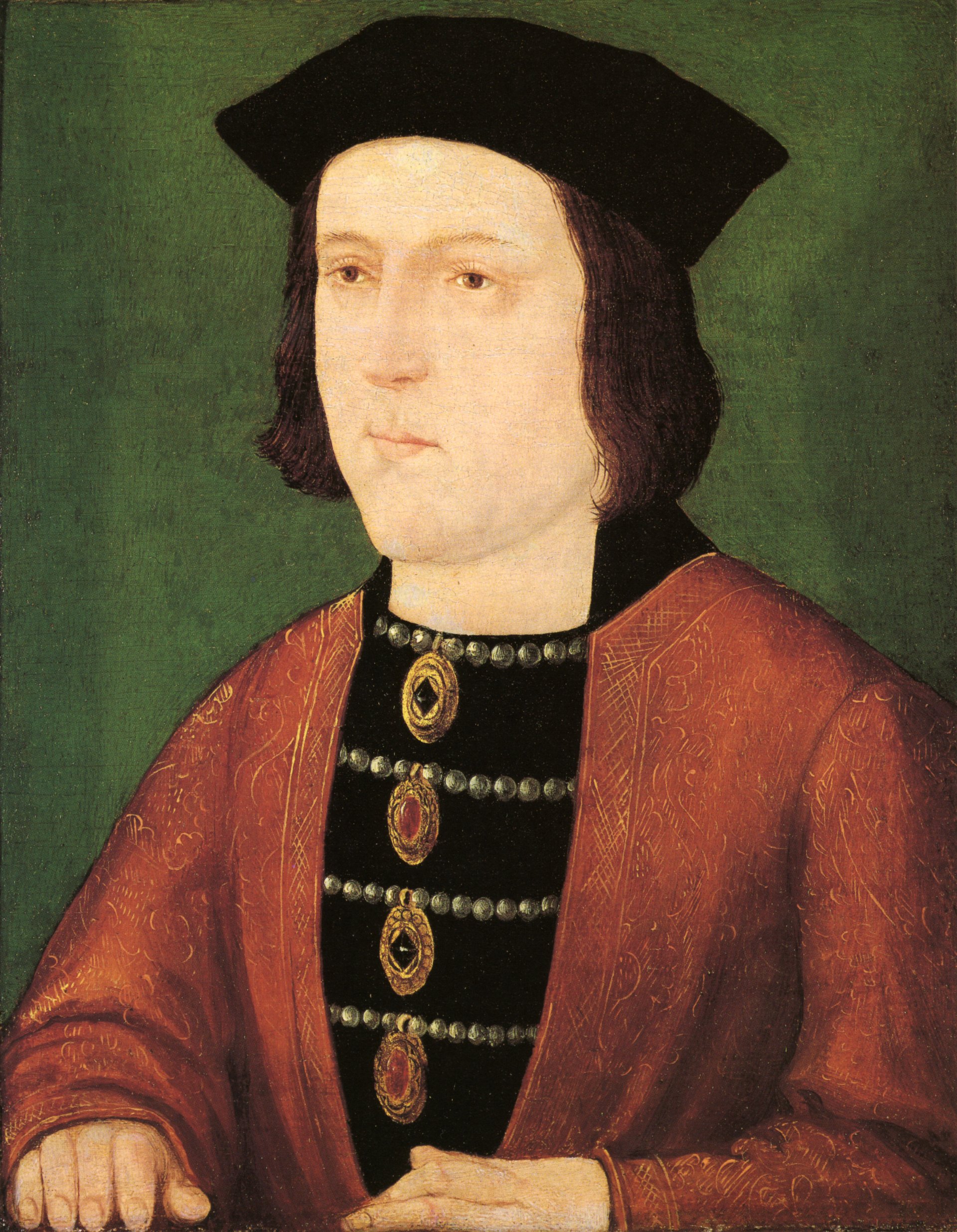 Portrait of King Edward IV of England, circa 1540, National Portrait Gallery, London
