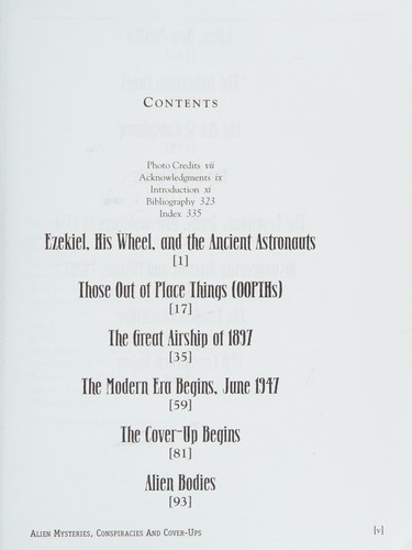 Alien Mysteries, Conspiracies and Cover-Ups cover art