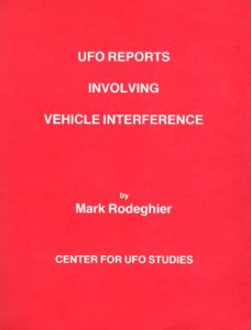 UFO Reports Involving Vehicle Interference cover art