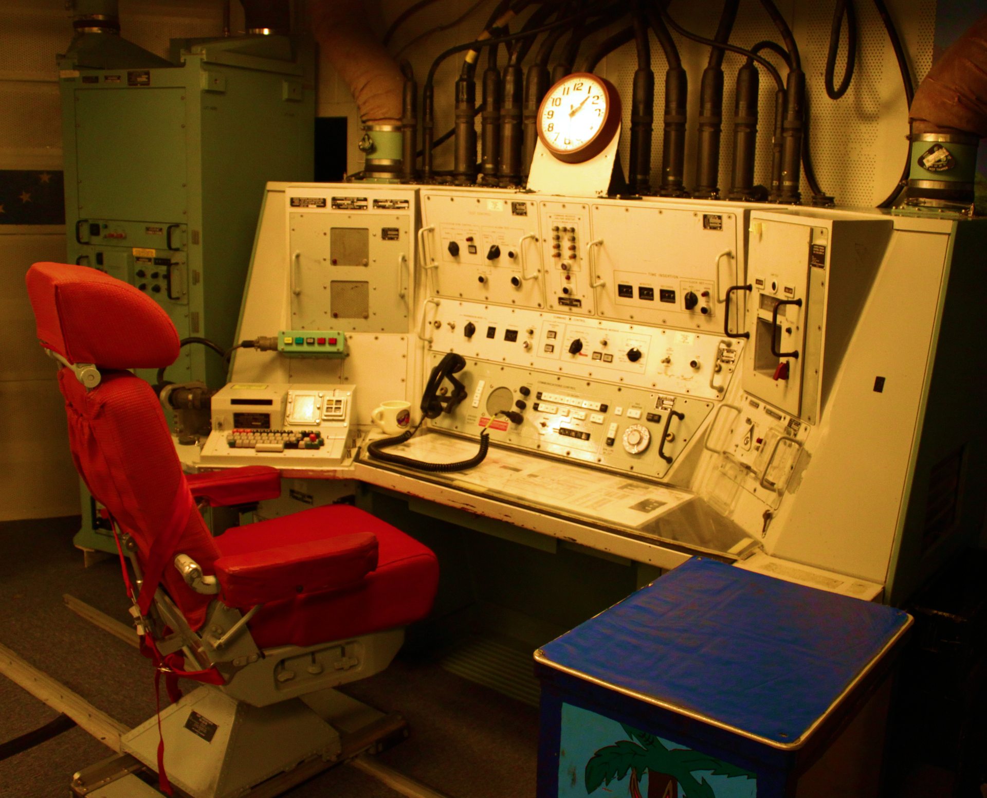 The Oscar-Zero Minuteman III missile launch control facility, North Dakota — the type of Cold War ICBM launch-control infrastructure operated by the 321st Missile Wing at Grand Forks AFB during the 1975 wave