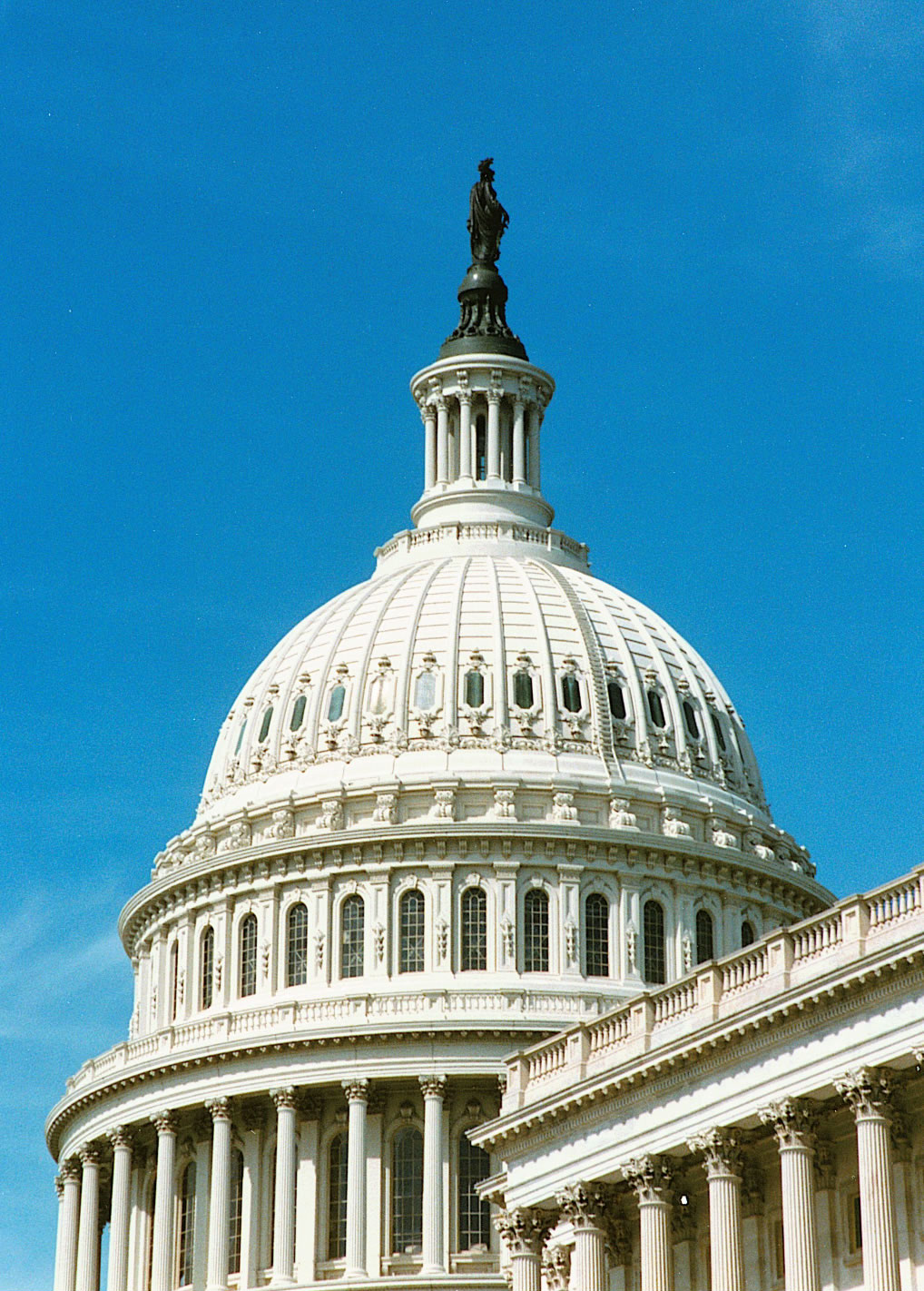 The dome of the United States Capitol in Washington, D.C., where the House Oversight Committee's September 9, 2025 UAP hearing was held
