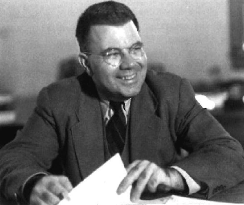 Physicist Edward U. Condon, director of the University of Colorado's 1966-1969 UFO study, photographed during his tenure as director of the National Bureau of Standards