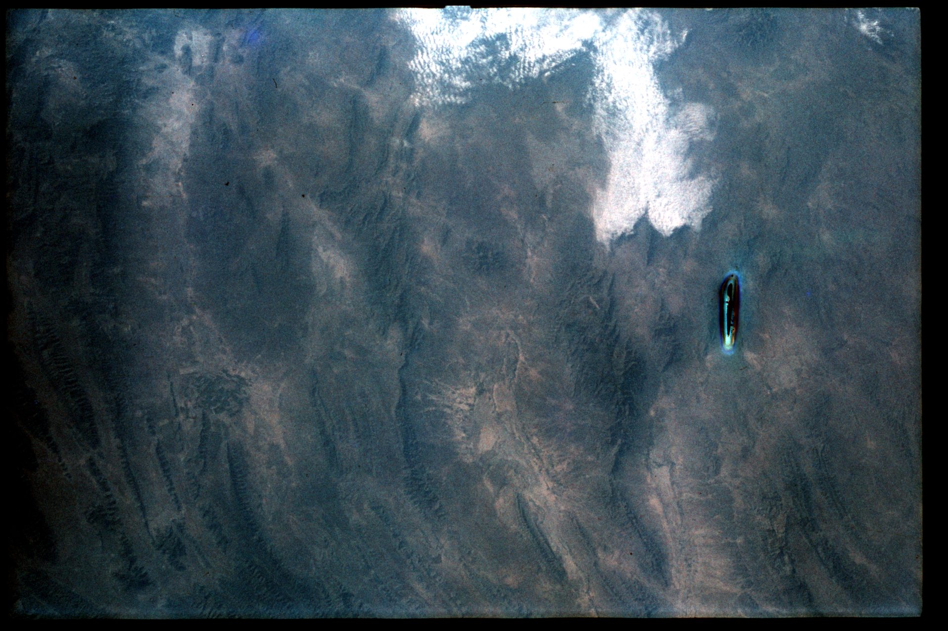 NASA archival frame GT4-37149-039, catalogued as 'Unidentified' in the Gemini IV flight-film archive and associated by some publications with McDivitt's object sighting