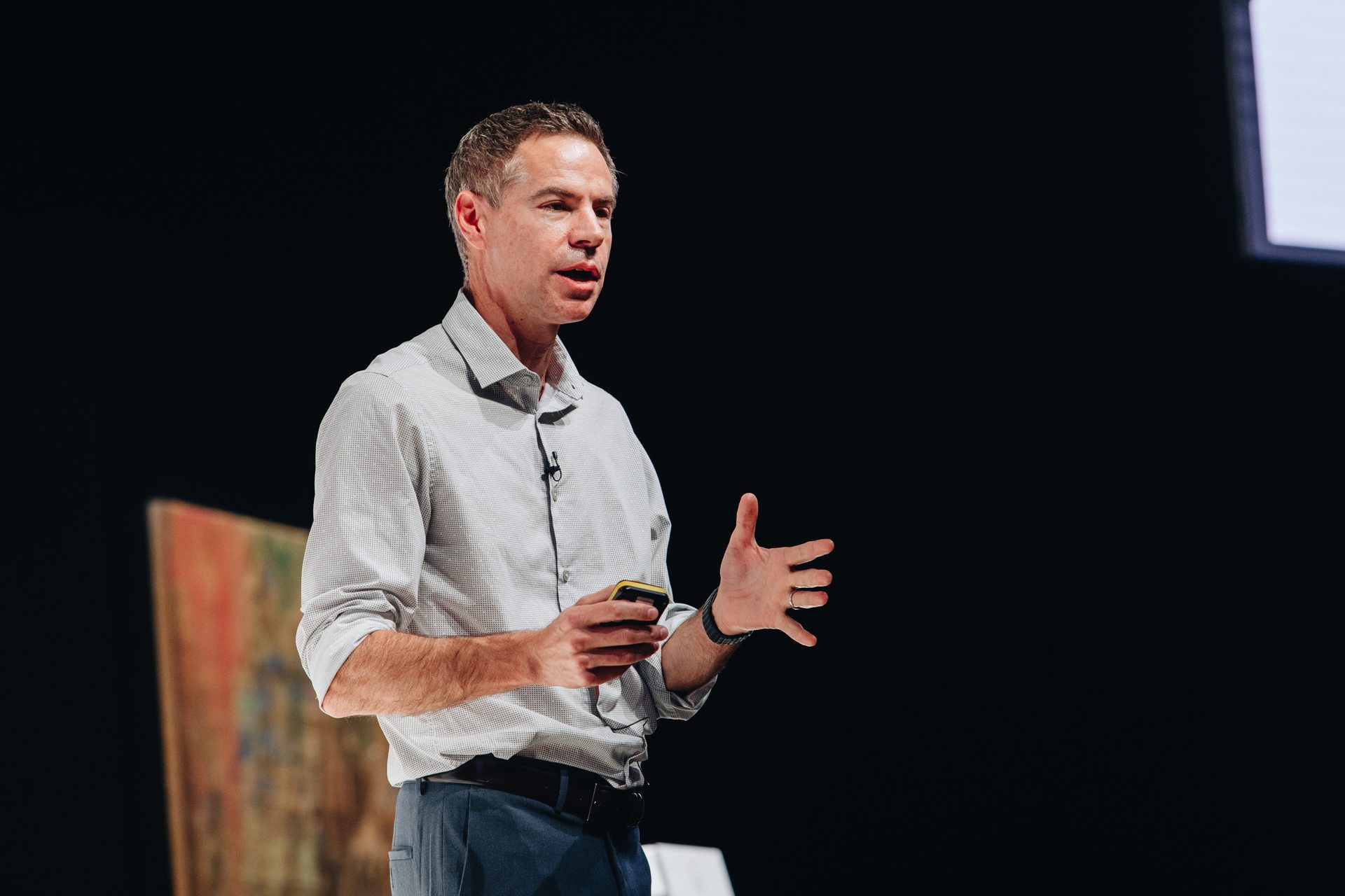 Journalist Michael Shellenberger, who published the Immaculate Constellation whistleblower brief, speaking at the ARC Forum, October 30, 2023
