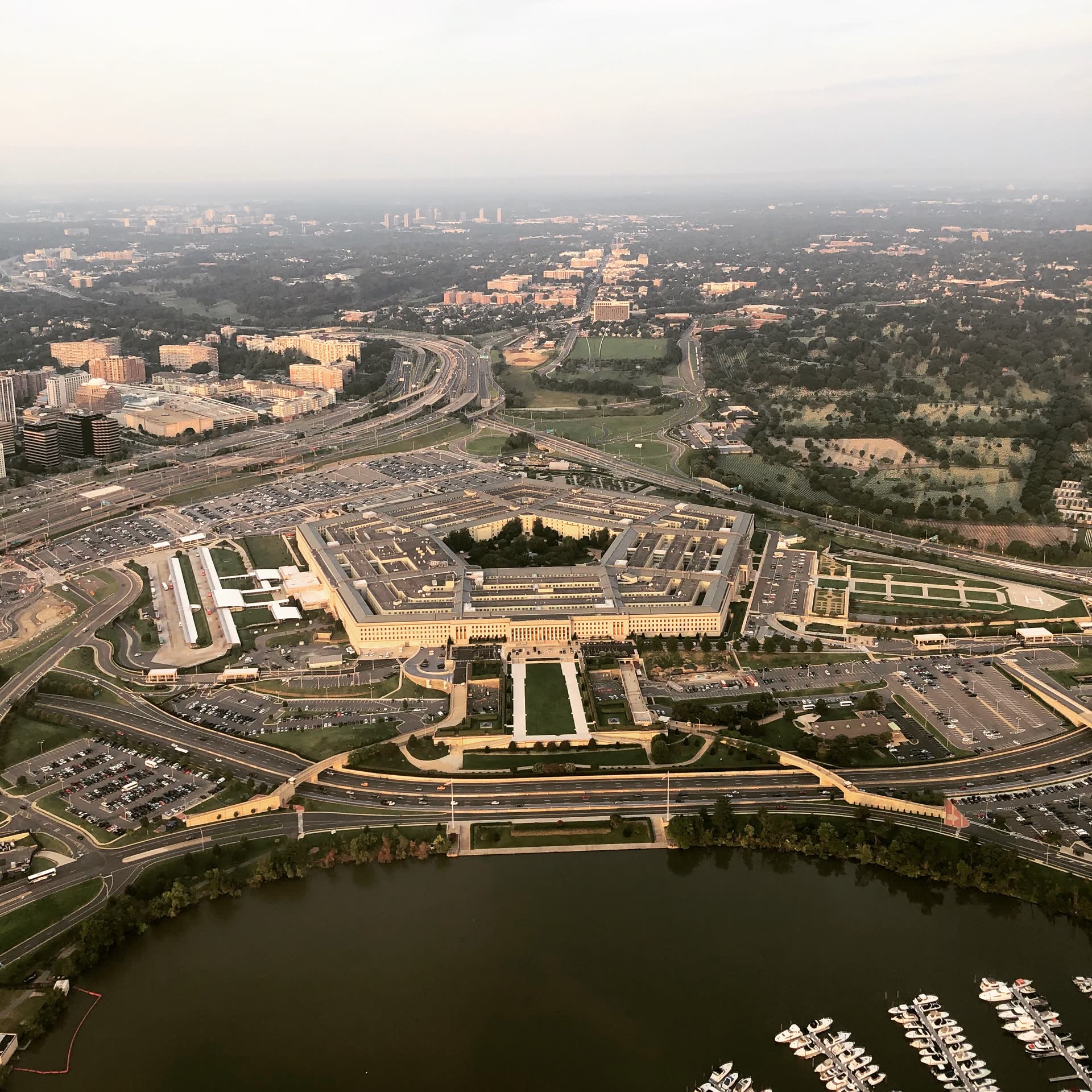 The Pentagon, headquarters of the U.S. Department of Defense, whose All-domain Anomaly Resolution Office (AARO) confirmed it is investigating Jake Barber's claims