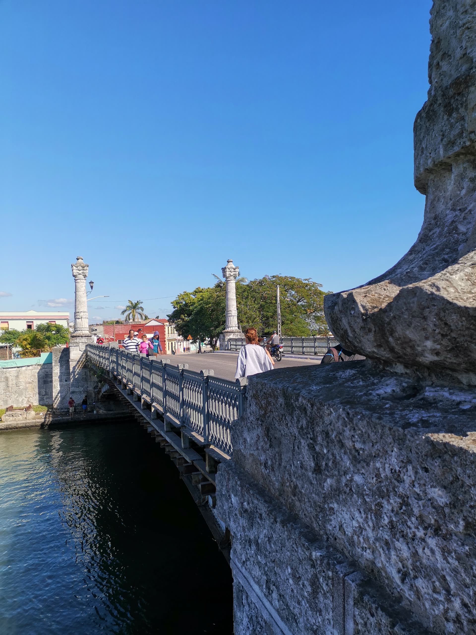 The Puente de la Concordia, the bridge over the Río Yumurí connecting central Matanzas, Cuba to its Versailles neighborhood