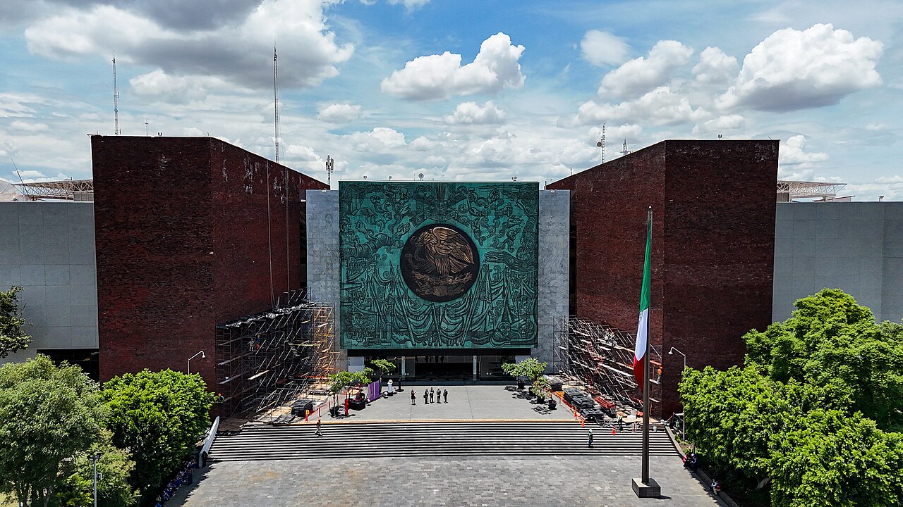 The Palacio Legislativo de San L&aacute;zaro in Mexico City, seat of Mexico's Chamber of Deputies, where the September 2023 UAP hearing was held