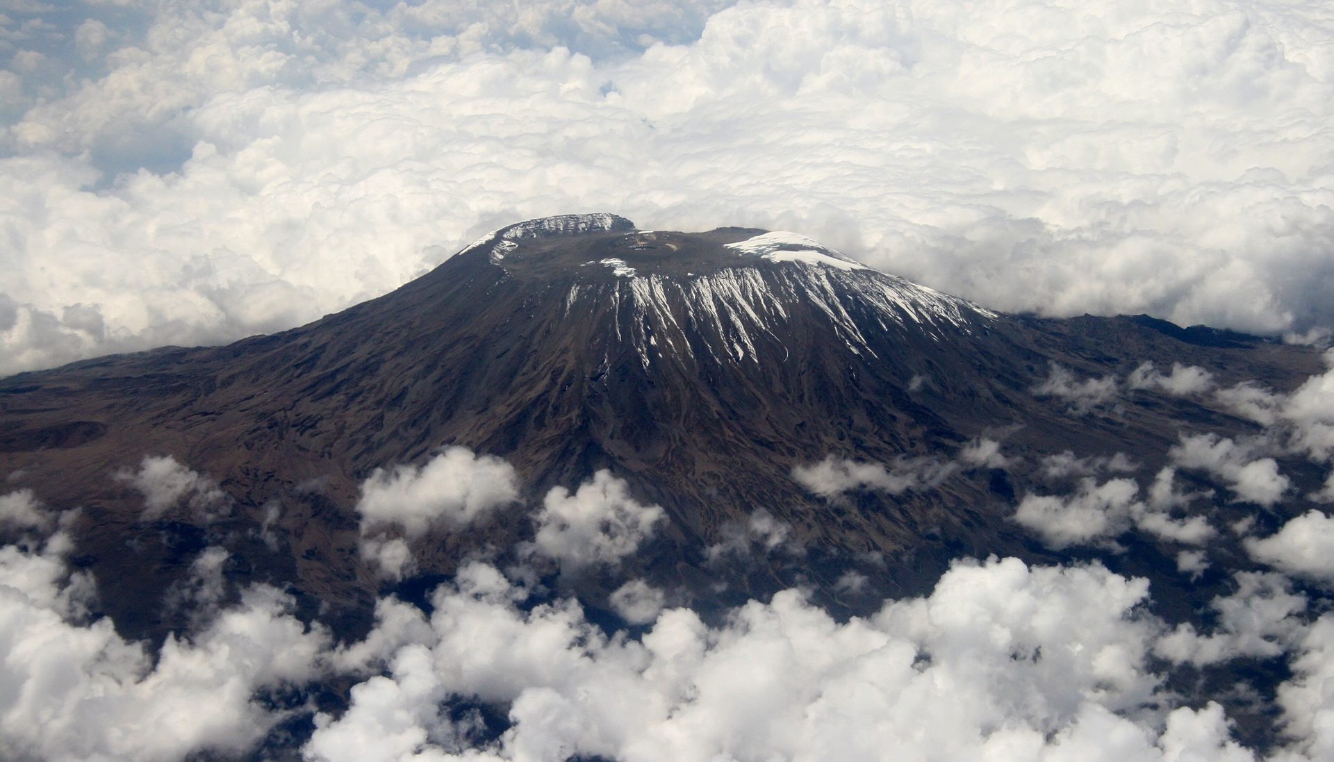Mount Kilimanjaro, Tanzania, the mountain over which the object was reported in February 1951