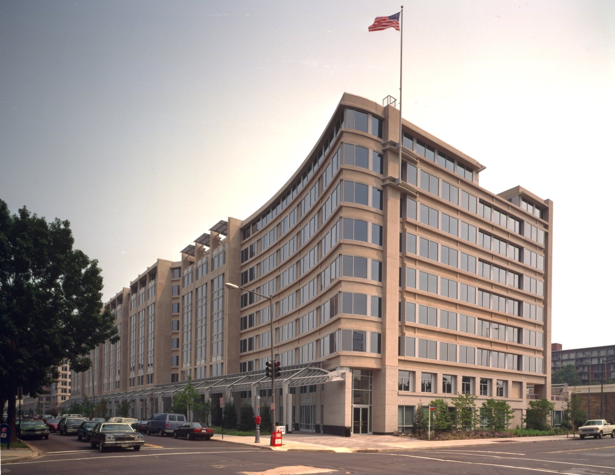 The Mary W. Jackson NASA Headquarters building at 300 E Street SW, Washington, D.C., site of the September 14, 2023 report briefing