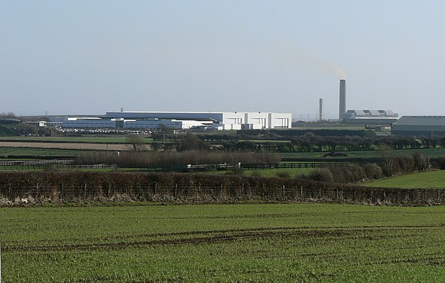 DARA maintenance hangar at MOD St Athan, Vale of Glamorgan, photographed January 2008