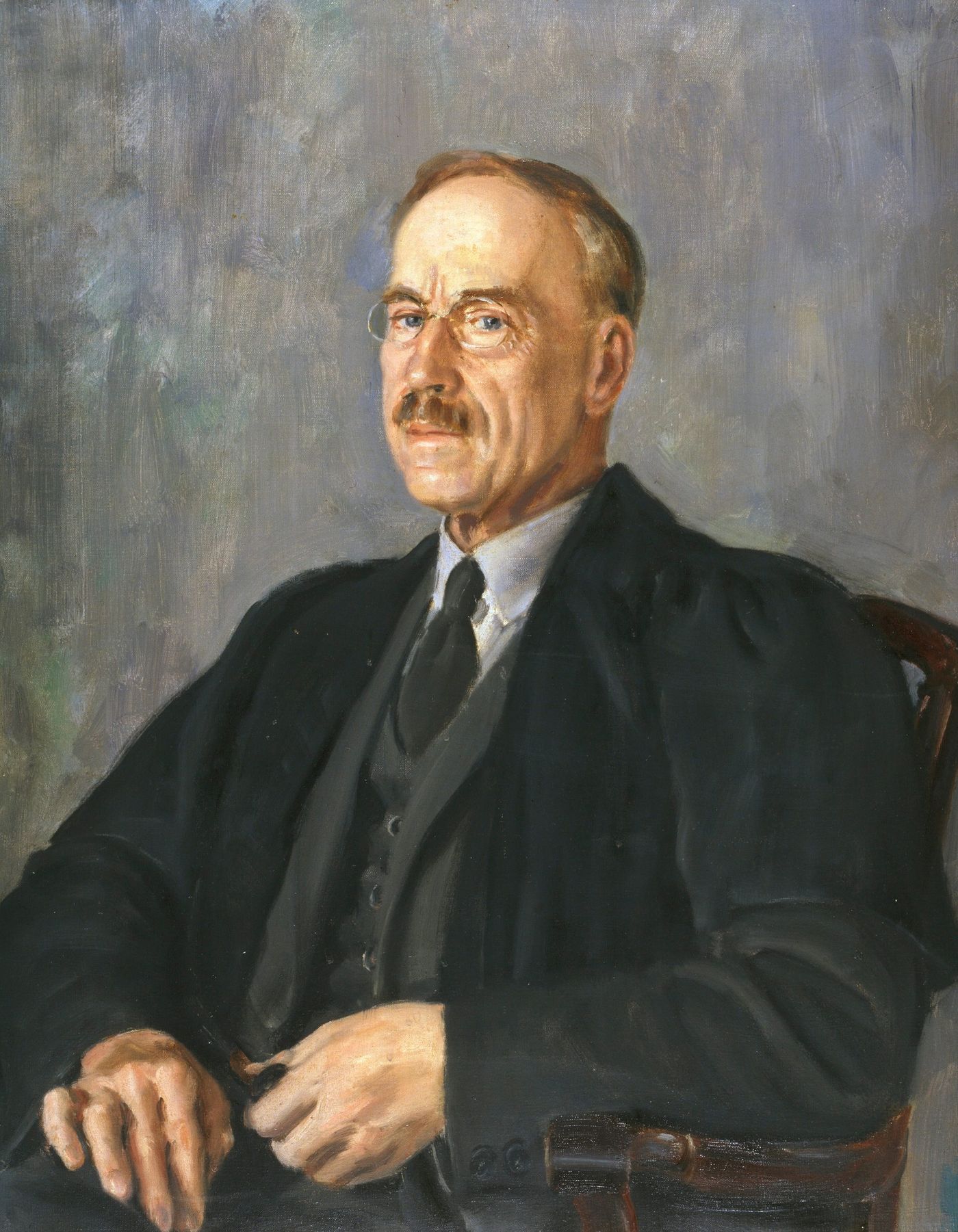 Portrait of Sir Henry Tizard by Bernard Hailstone, 1945, Imperial War Museum collection