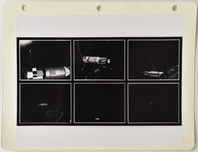 Agena Target Vehicle at Varying Distances, Undated (Project Blue Book–era, 1954–1980)