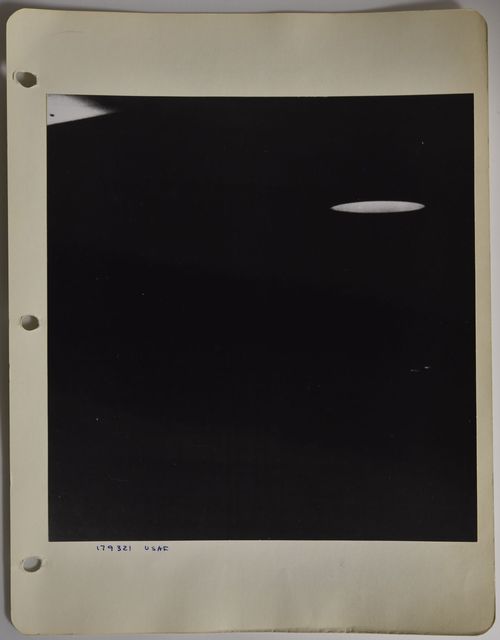Seen from American Airlines Flight 387, Undated (Project Blue Book–era, 1954–1980)