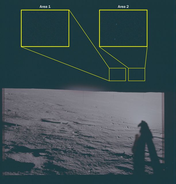 Apollo 12, Lunar Orbit (Area 1 &amp; 2), November 1969