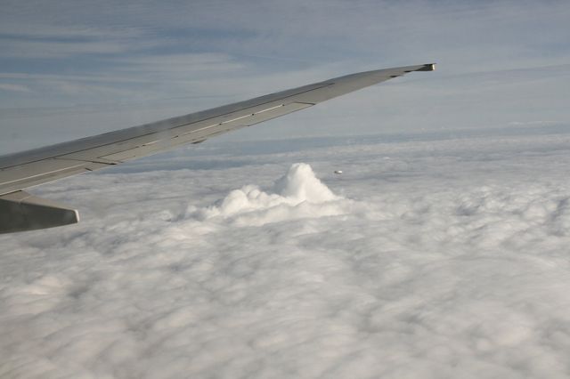 Seen from a Budapest–London Flight, August 2011