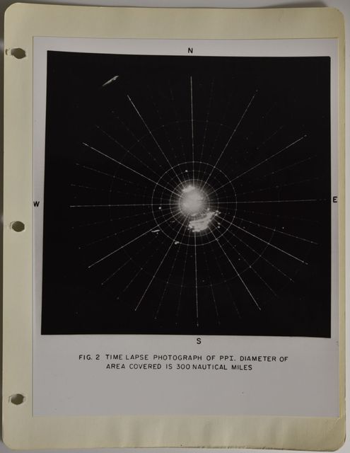 Radar PPI Scope, Elevated Duct, Undated (Project Blue Book–era, 1954–1980)