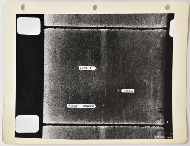 Vandenberg Tracking Film — Identified as Venus, Undated (Project Blue Book–era, 1954–1980)