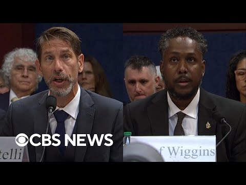 Watch: Witnesses recount UFO sightings in opening statements at House hearing - CBS News