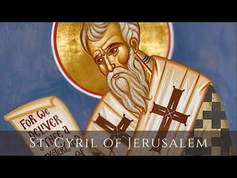 Who Was Saint Cyril of Jerusalem? Story of St. Cyril of Jerusalem — Stories of Saints — Christian Channel