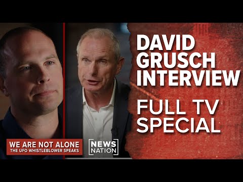 Video thumbnail: NewsNation - Whistleblower David Grusch Interview