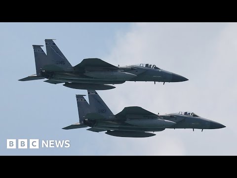 US fighter jets shoot down unidentified object over Alaska - BBC News