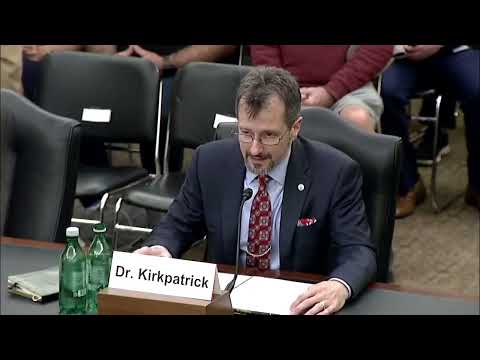 SASC Hearing on AARO and UAPs - Dr. Sean Kirkpatrick Testimony, April 19, 2023