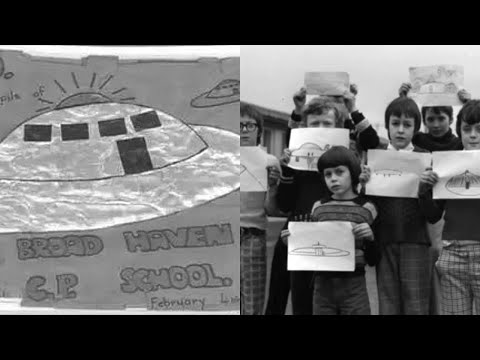 School Kids Witnessing a Landed UFO at Broad Haven, Wales