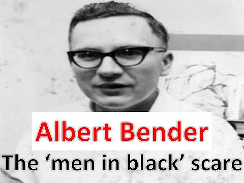 Albert K. Bender, 'Men in Black' scare, 1967 speech