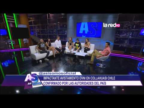 Impactante avistamiento de ovni en Collahuasi