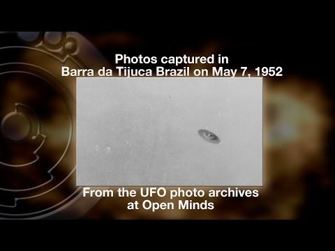 UFO Photos Captured in Barra da Tijuca, Brazil May 7, 1952