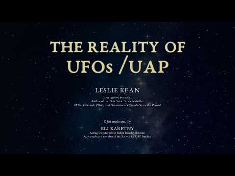The Reality of UFOs UAP with Leslie Kean
