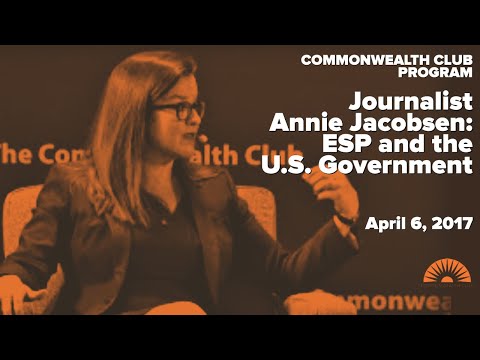Journalist Annie Jacobsen: ESP and the U.S. Government
