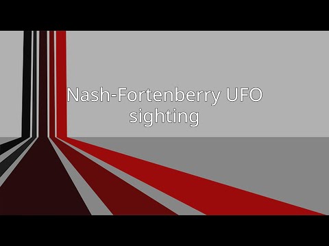 Nash-Fortenberry UFO sighting