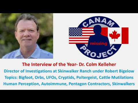David Paulides Interviews DR. Colm Kelleher, Director of Investigations Skinwalker Ranch, NIDS