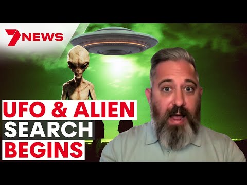 UFO taskforce announced by Pentagon - Jeremy Corbell LIVE interview - 7NEWS
