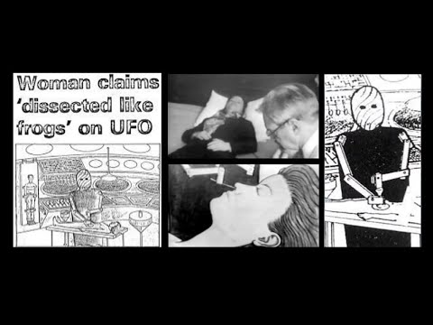 Woman claims dissected like frogs on UFO - Sandy Larson's alien abduction experience, 1975