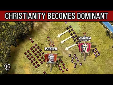 When Christianity became dominant — Battle of the Milvian Bridge, 312 — Constantine's Triumph — HistoryMarche