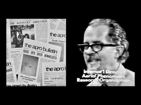 Jim Lorenzen, founder of APRO (Aerial Phenomena Research Organization), interviewed in 1974 and 1980