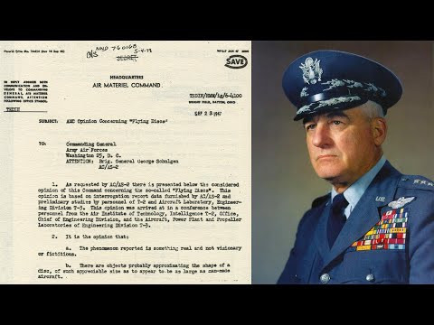 Lieutenant General Twining Memo on Flying Discs