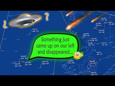 [REAL ATC] Several aircraft witness a UFO RIGHT OVER IRELAND!