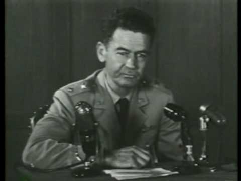 General Samford's UFO press conference Pentagon, July 29, 1952