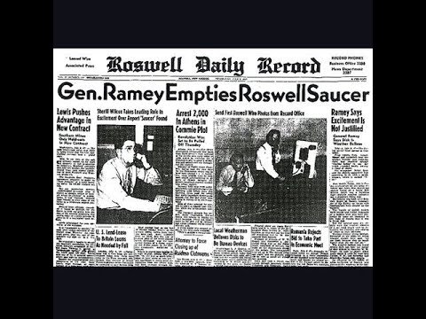 Video thumbnail: Roswell Witness Panel — 50th Anniversary (1997)