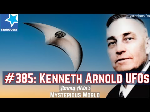 Kenneth Arnold UFO Sighting: The First UFOs